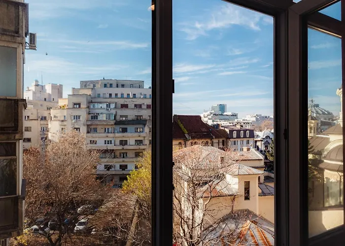 아파트 Romanian Athenaeum 1br With Amazing View *